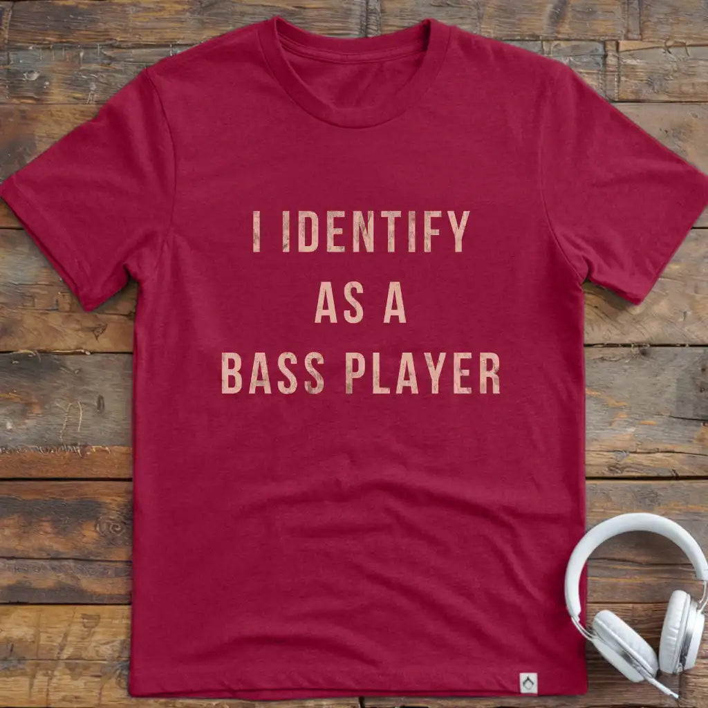 Identify Bass Player T-Shirt