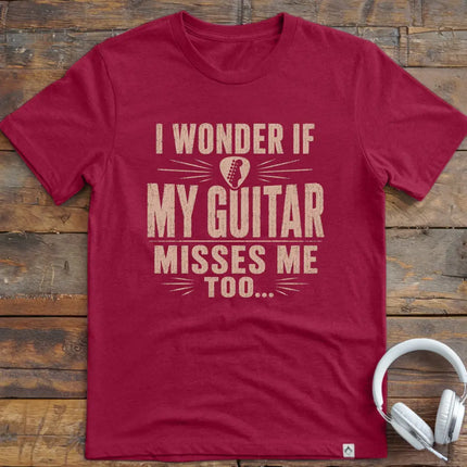 Guitar Misses Me T-Shirt