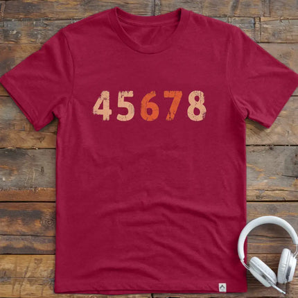 4 5 6 7 8 T-Shirt