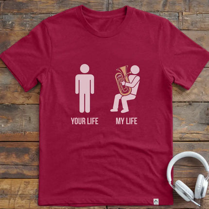 Life Euphonium Male T-Shirt