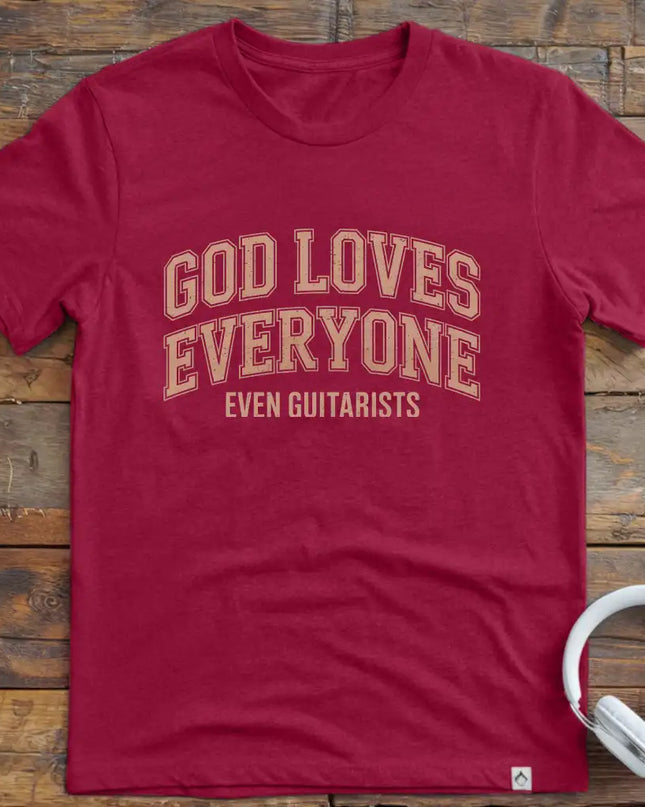 God Loves Guitarists T-Shirt