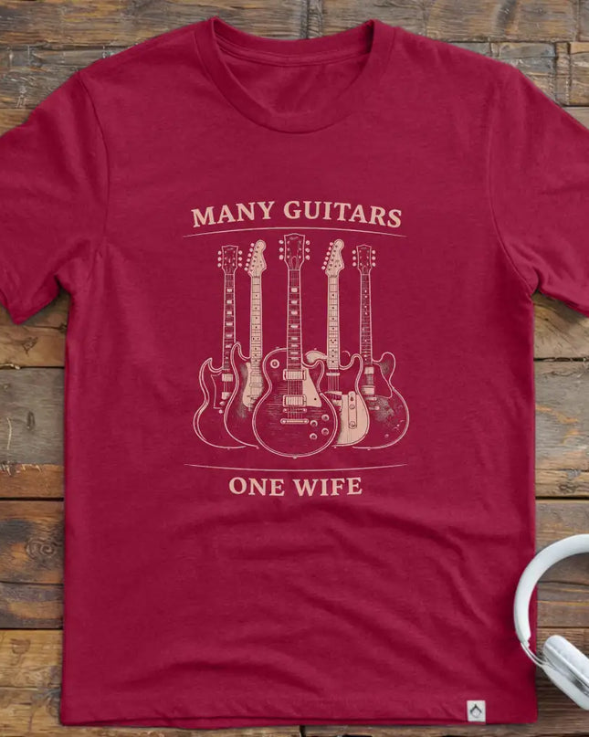 Many Guitars Vintage T-Shirt