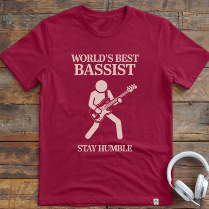World's Best Bassist T-Shirt