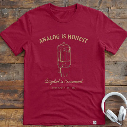 Analog Is Honest T-Shirt