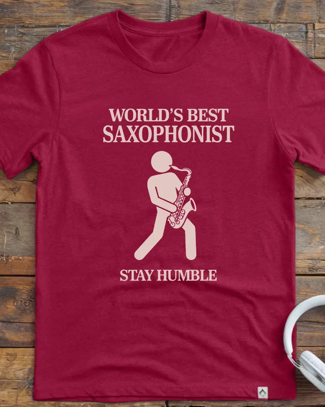 World's Best Saxophonist T-Shirt