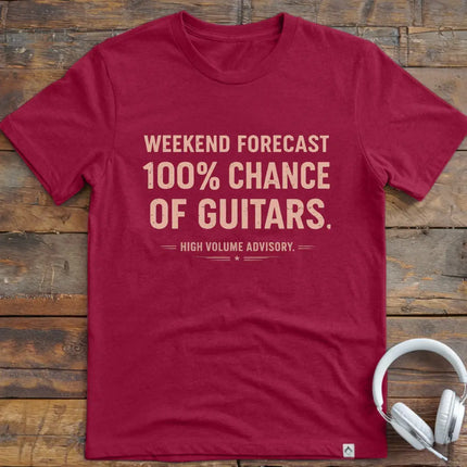 Weather Forecast Guitars T-Shirt