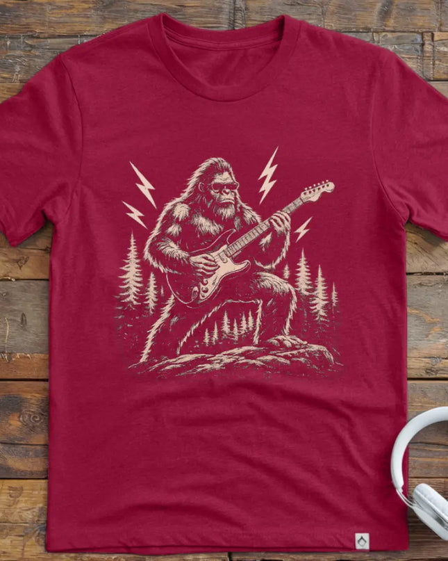 Bigfoot Electric Guitar T-Shirt