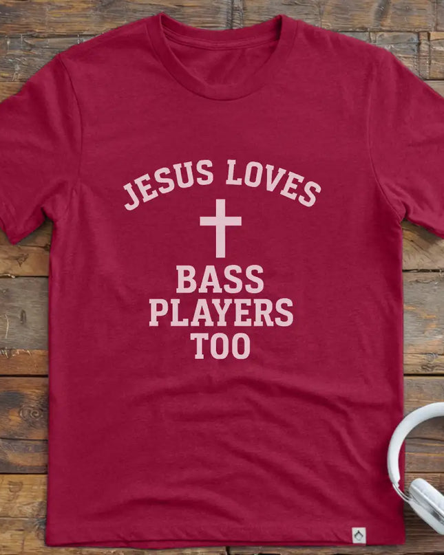 Jesus Loves Bass T-Shirt