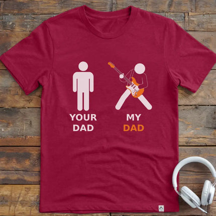 Dad Guitar Left Hand T-Shirt