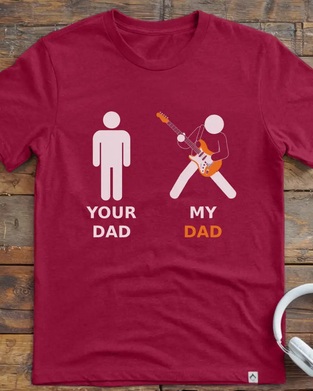 Dad Guitar Left Hand T-Shirt