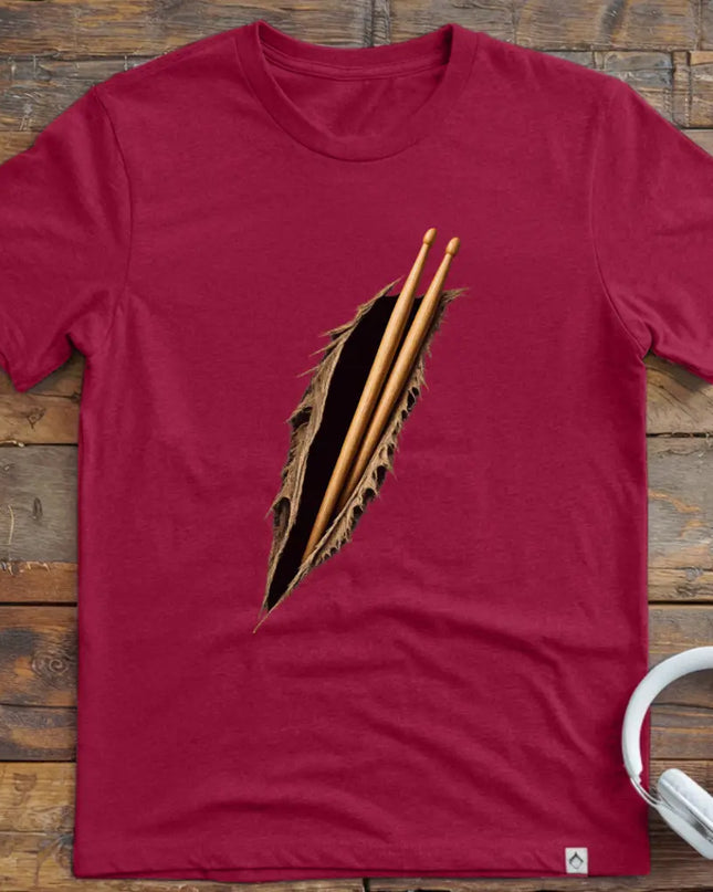 Drum Torn T-Shirt