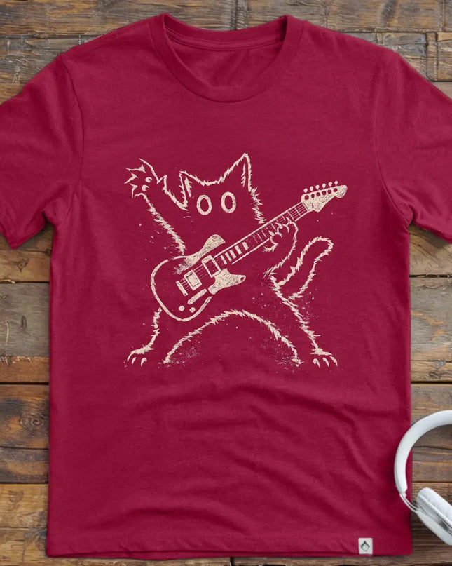 Rock Cat Guitar 2 T-Shirt