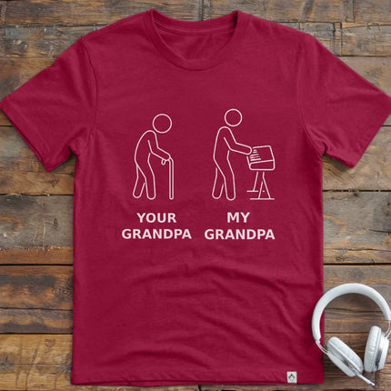 Grandpa Keyboard T-Shirt