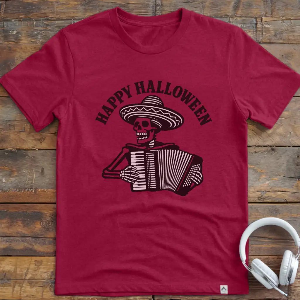 Skeleton Accordion T-Shirt