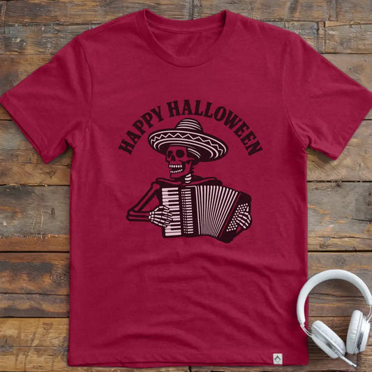 Skeleton Accordion T-Shirt
