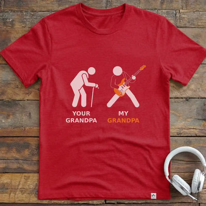 KIDS Grandpa Electric Guitar T-Shirt