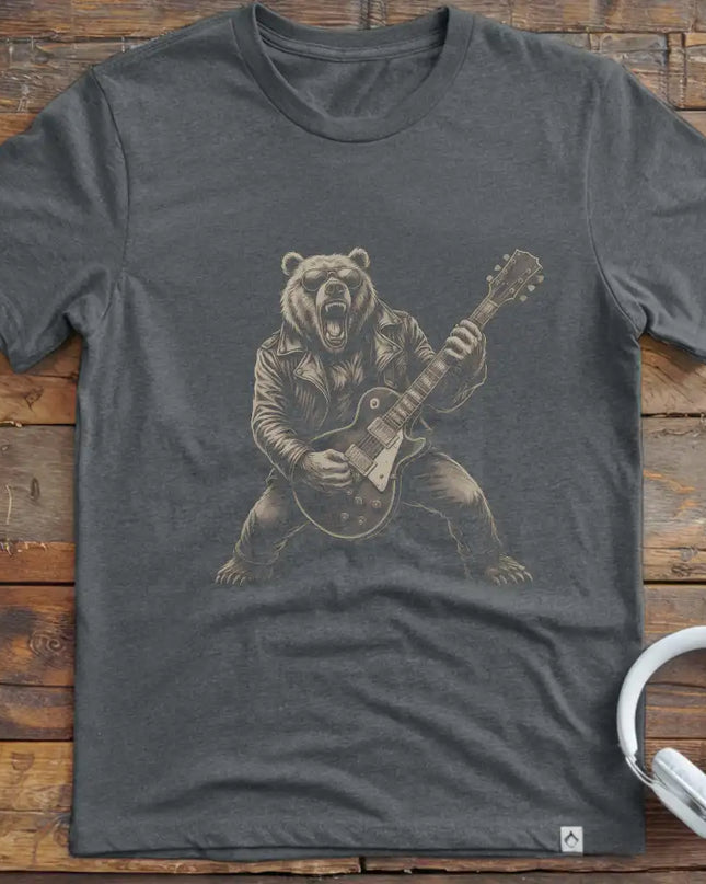 Bear Electric Guitar T-Shirt