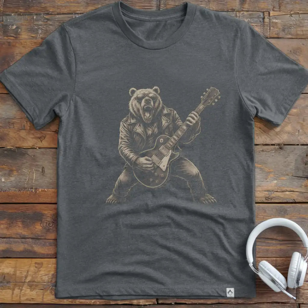 Bear Electric Guitar T-Shirt