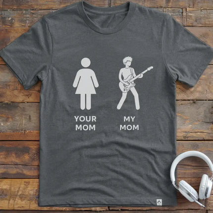 Mom Guitar Short Hair T-Shirt