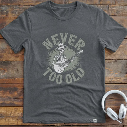 Never Too Old Les Paul T-Shirt