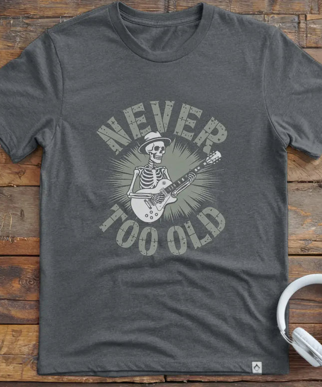 Never Too Old Les Paul T-Shirt