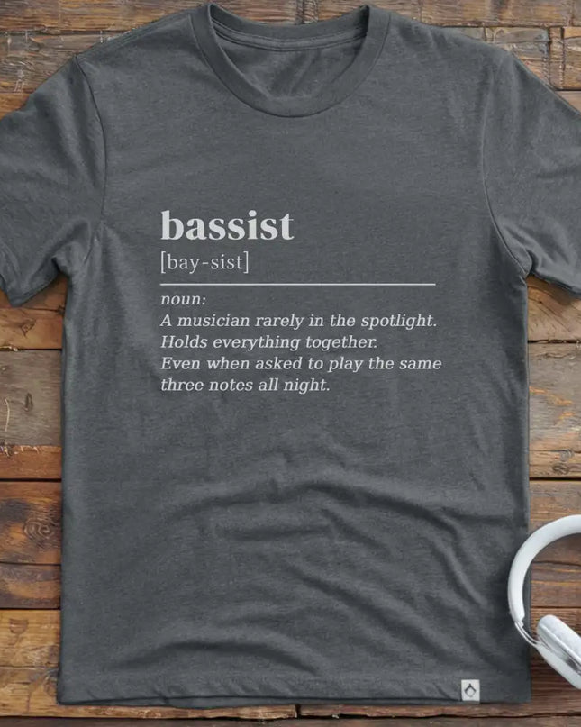 Bassist Dictionary T-Shirt