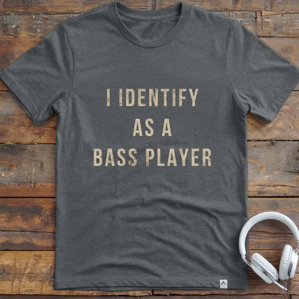 Identify Bass Player T-Shirt