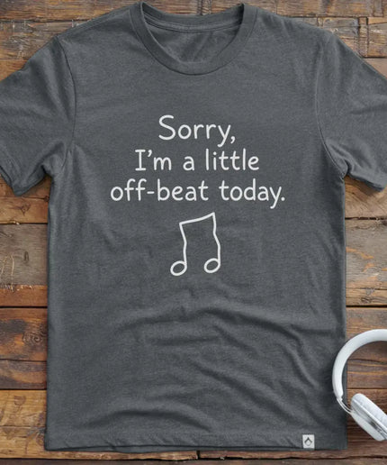 Off Beat Wonky Note T-Shirt