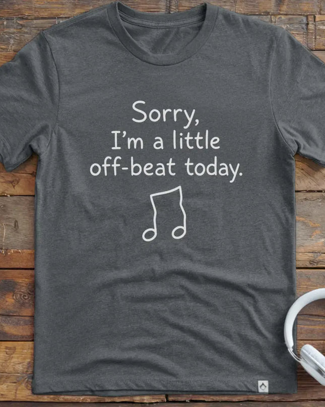 Off Beat Wonky Note T-Shirt