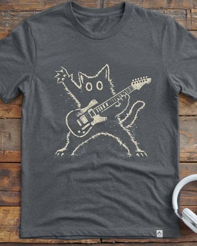 Rock Cat Guitar 2 T-Shirt