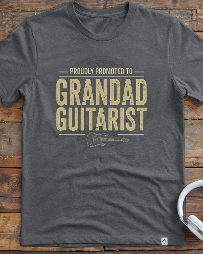 Promoted Grandad Guitarist T-Shirt