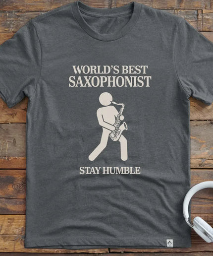 World's Best Saxophonist T-Shirt