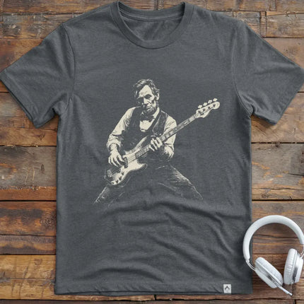 Lincoln Bass Guitar T-Shirt