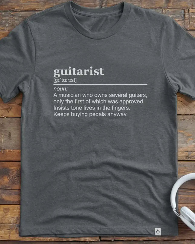Guitarist Dictionary T-Shirt
