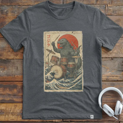 Godzilla Drums T-Shirt