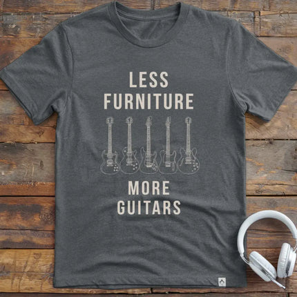 Less Furniture Guitars T-Shirt