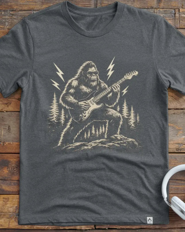 Bigfoot Electric Guitar T-Shirt