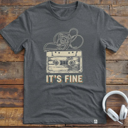 It's Fine Cassette T-Shirt