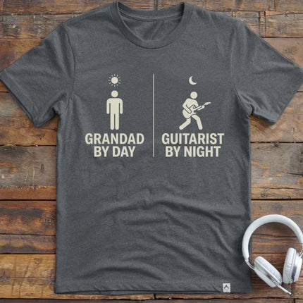 Grandad Guitarist Night T-Shirt