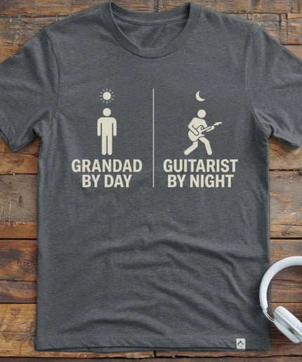 Grandad Guitarist Night T-Shirt