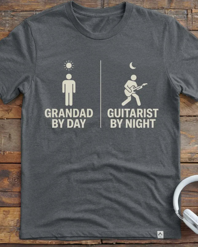 Grandad Guitarist Night T-Shirt