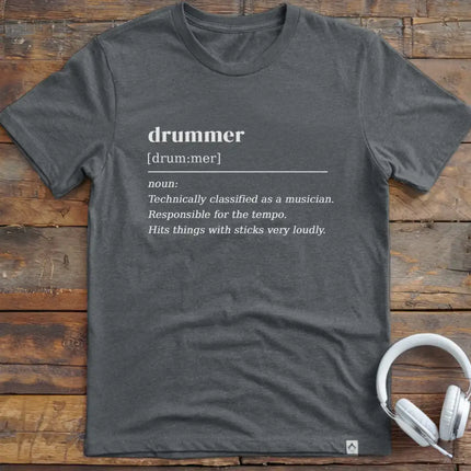 Drummer Dictionary T-Shirt