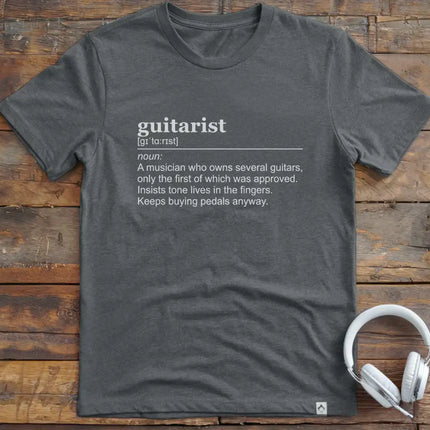 Guitarist Dictionary T-Shirt