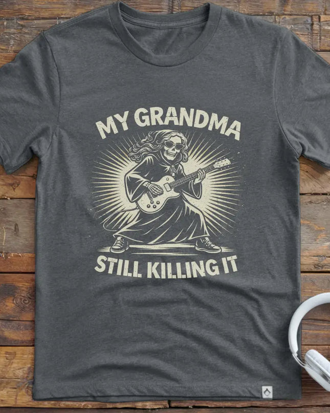 Grandma Still Guitar T-Shirt