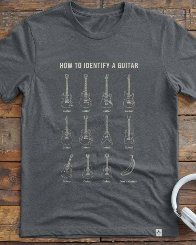 How To Identify Guitar T-Shirt