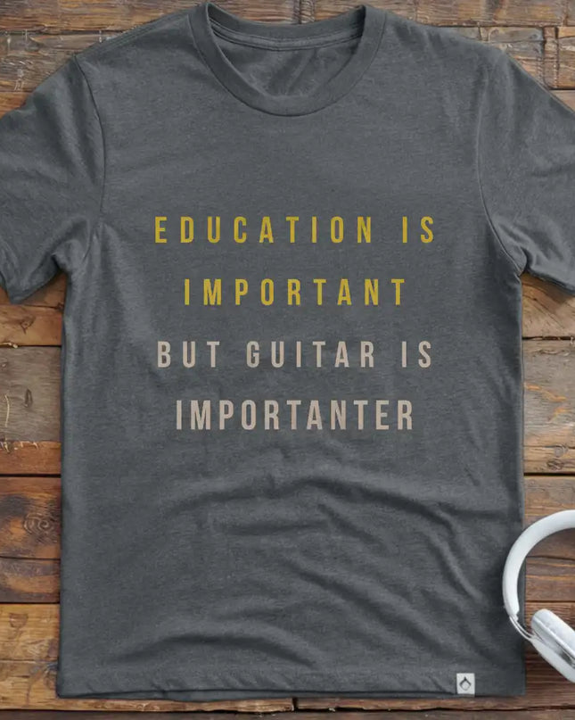 Education Guitar T-Shirt
