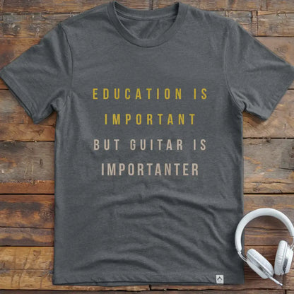 Education Guitar T-Shirt