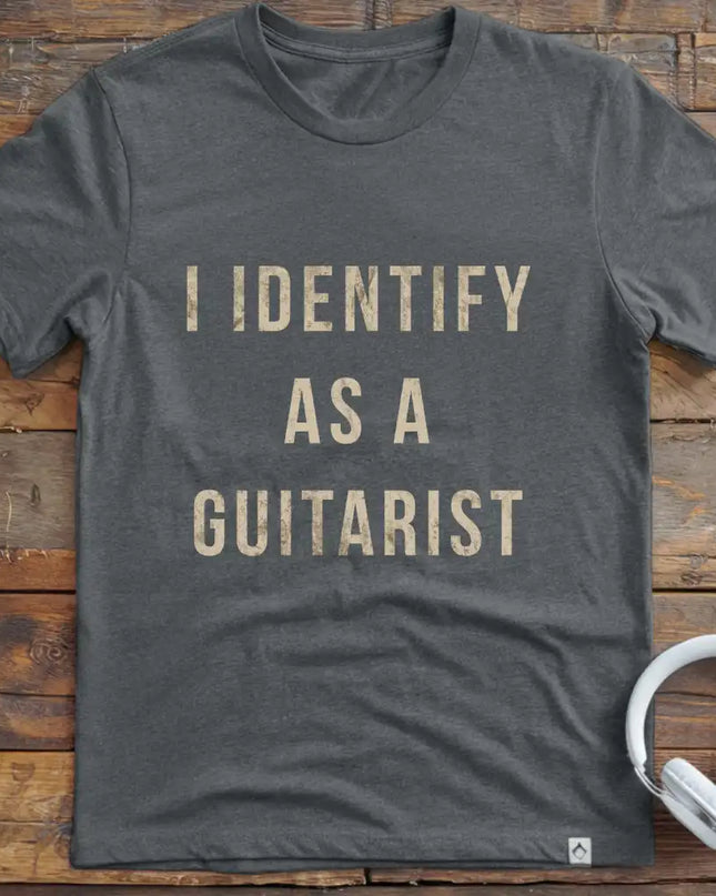 Identify As Guitarist T-Shirt