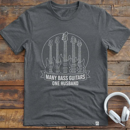 Many Bass Husband T-Shirt