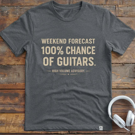 Weather Forecast Guitars T-Shirt